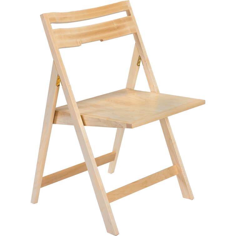 Small wooden deals folding chair